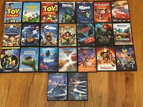 Disney Pixar 23 DVD's Collection | Fandom