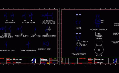 Electrical symbols for autocad - kloprinter