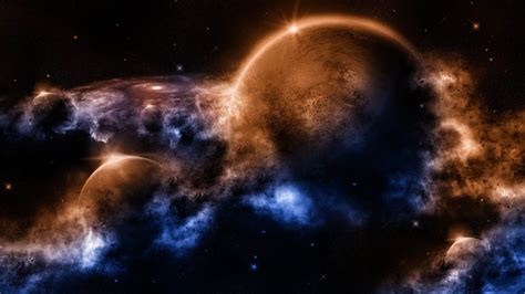 Solar system and planets illustration HD wallpaper | Wallpaper Flare