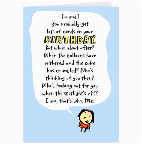 Funny Birthday Card Notes Funniest Birthday Card Messages Best Happy ...