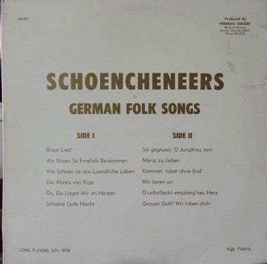 - German Folk Songs - Amazon.com Music