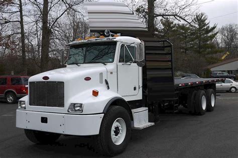 2003 Peterbilt 335 Flatbed Truck For Sale, 136,898 Miles | Hatfield, PA ...