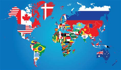 World Map With Flags Images – Browse 310,941 Stock Photos, Vectors, and ...