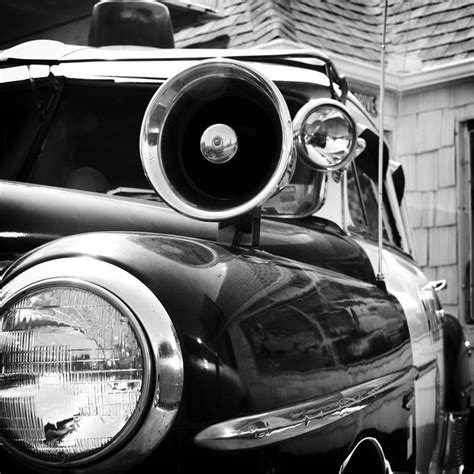 Police Car Siren Photograph by David Waldo