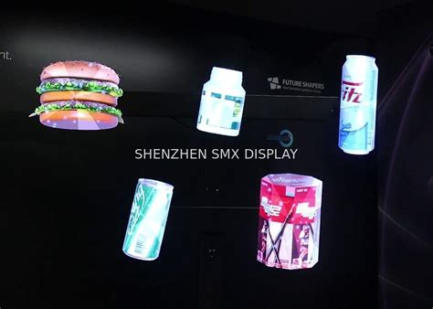 Floating 3D Holographic Display 110 - 240V Indoor 3d Hologram Display