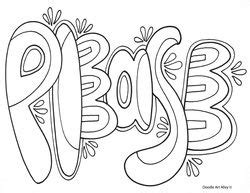 Kind Words Coloring Pages Coloring Pages