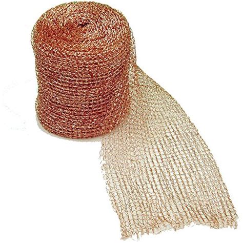 CMS-100 Copper Mesh Roll For Rodent Bird Control, 100-Feet Garden ...