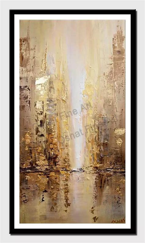 Print on paper - Golden City | Osnat Fine Art