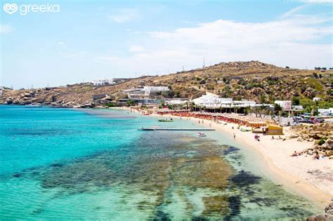 Mykonos Paradise Beach: Photos, Map | Greeka