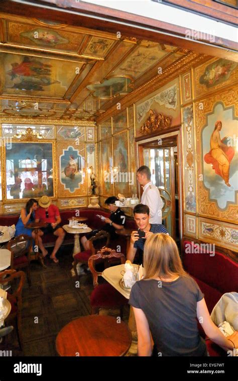 Cafe Florian, Venice, Italy Stock Photo - Alamy