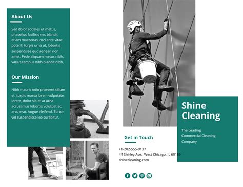 Free Cleaning Service Brochure Template - Edit Online & Download ...