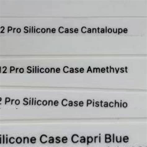 Image Allegedly Shows Upcoming Spring Color Options for iPhone 12 Cases ...