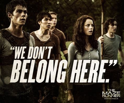 Movie Quotes - The Maze Runner Film Photo (37106019) - Fanpop