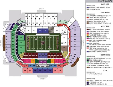 Kyle Field Seating Chart | Cabinets Matttroy