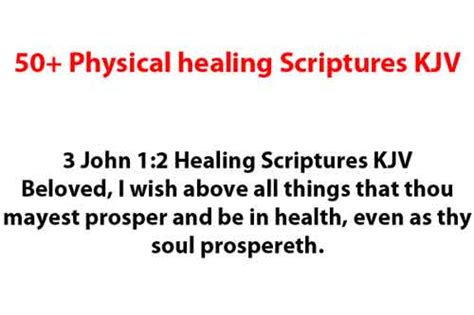 50+ Physical healing Scriptures KJV | End Time Message