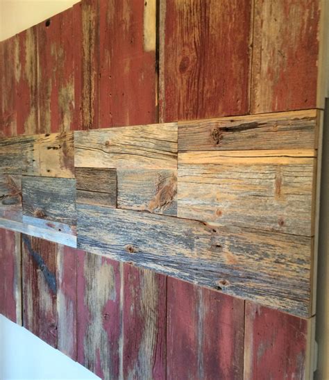 Faux Barn Wood Wall Panels