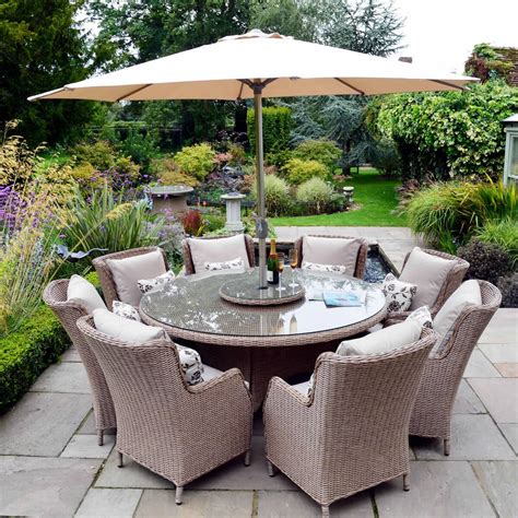 Garden Furniture Sets / 6 Seater Garden Dining Set - Outdoor Furniture ...