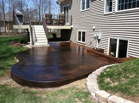 18+ Stained Concrete Patio Designs, Ideas | Design Trends - Premium PSD ...