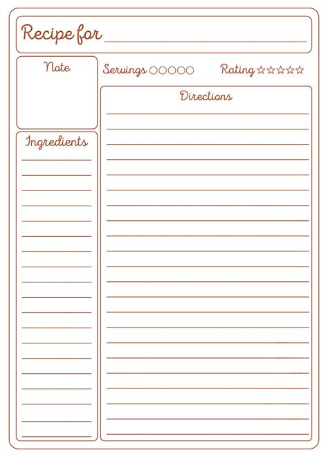 Word Recipe Card Template 4X6 For Your Needs