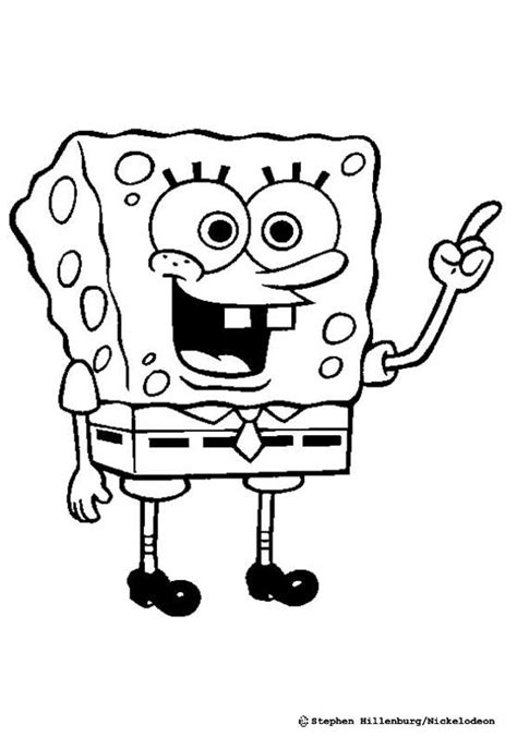 Sponge bob coloring pages - Hellokids.com