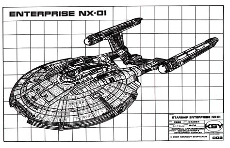 Star Trek Enterprise Blueprints