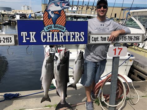 Lake Ontario Fishing Charter – 09/03/2019 - TK Charters