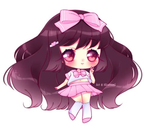 Simple Chibi - Cute Girl by Hiratsumi on DeviantArt