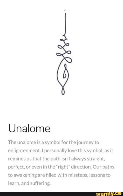 Unalome The unalome is a symbol for ihejourney to enlightenment I ...