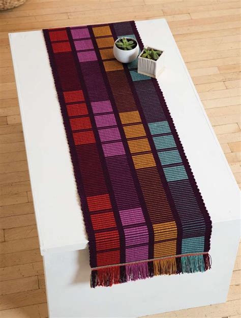 74 best Woven Table Runner Patterns images on Pinterest | Loom ...