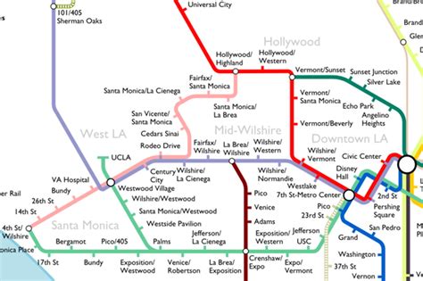 The Most Optimistic Possible LA Metro Rail Map of 2040 - Curbed LA