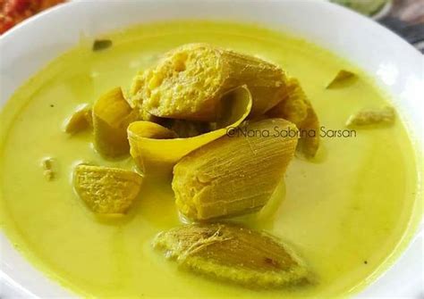 Resipi Pisang Emas Muda Masak Lemak Kuning oleh @Nana Sabrina Sarsan ...