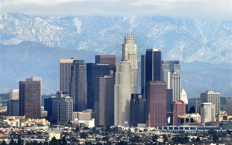 Los Angeles Skyline HD Wallpaper