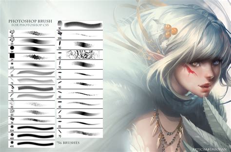 Photoshop Brushes by sakimichan on DeviantArt