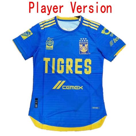 2021 2020/21 Tigres UANL Player Version Soccer Jerseys 2021 #9 VARGAS ...