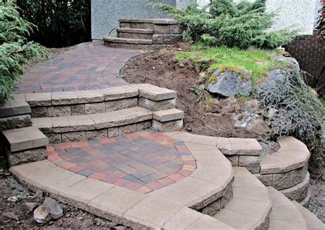 How to Build Steps Out of Stone Pavers | Hunker