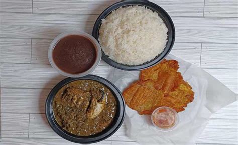 Jute Leave Stew (Lalo legume) Combo – AbondiZ Caribbean Cuisine