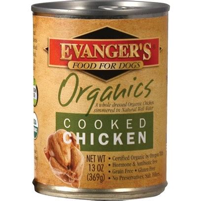 Buy Evanger's Organic Chicken Canned Dog Food Online | PetCareRx