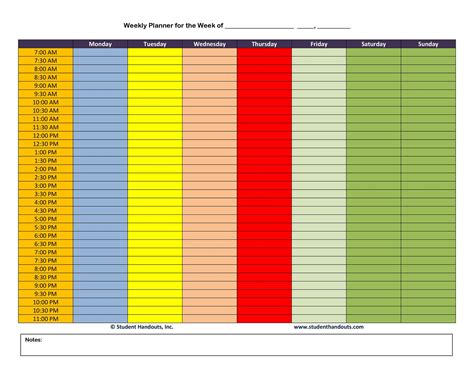 26 Blank Weekly Calendar Templates [PDF, Excel, Word] - Template Lab