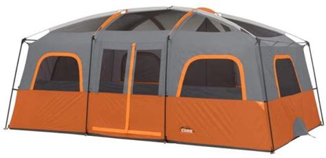 CORE 12 Person Extra Large Straight Wall Cabin Tent 16 x 11 Review ...