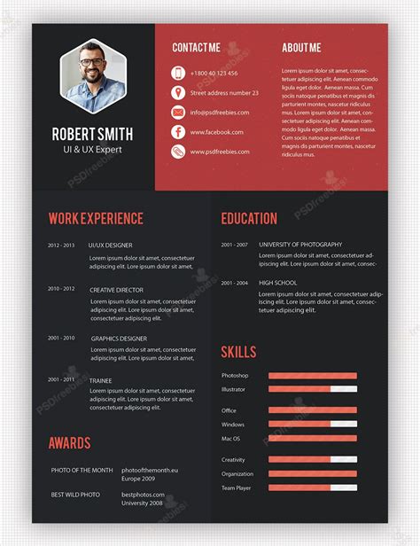 Top Notch Creative Cv Template Free Download Occupational Therapy ...