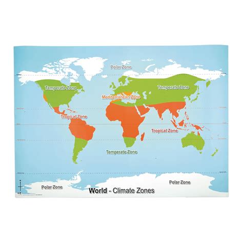 World Climate Zones Map