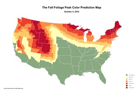 Fall Foliage Map