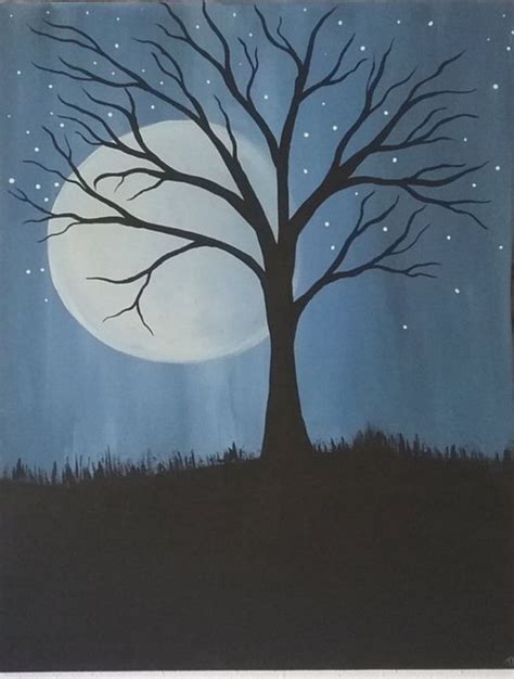 30 Easy Tree Painting Ideas that look Absolutely Stunning