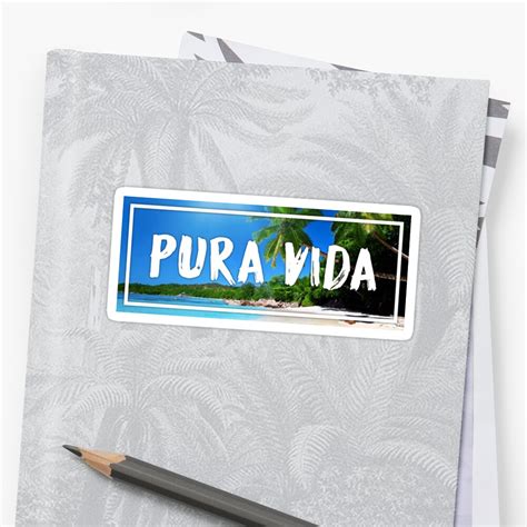 "Pura Vida" Stickers by hilary4 | Redbubble