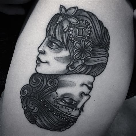 50 Best Gemini Tattoo - Designs And Ideas For Men & Women (2019)