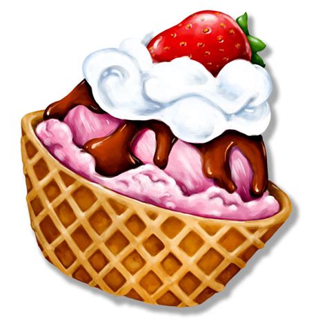 Free Ice Cream Sundae Clipart Pictures - Clipartix