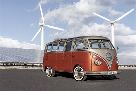 Volkswagen builds retrotech electric Kombi