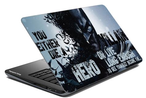 PRINTELLIGENT Laptop Skins Stickers | Super Heroes Collection || Fits ...