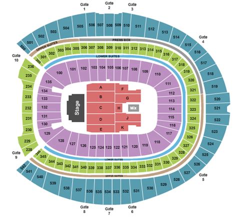 Empower Field At Mile High Tickets & Seating Chart - ETC