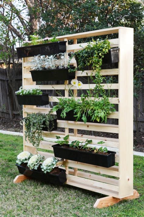 DIY Living Wall with Moveable Planters - Oleander + Palm